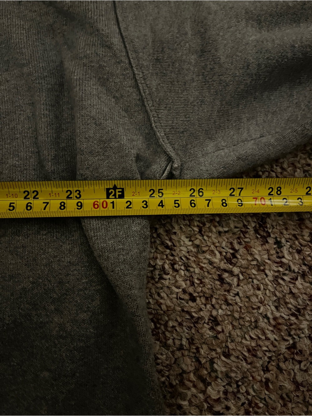 ZARA Men's Crewneck Sweater - Gray - Picture 4 of 4
